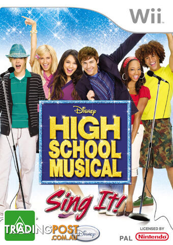 High School Musical: Sing It! [Pre-Owned] (Wii) - Disney Interactive Studios -...