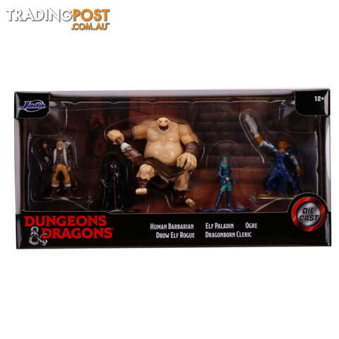 Dungeons & Dragons: Metal Die Cast Figure Medium Pack B - Jada Toys - Merch Collectible Figures GTIN/EAN/UPC: 801310316931