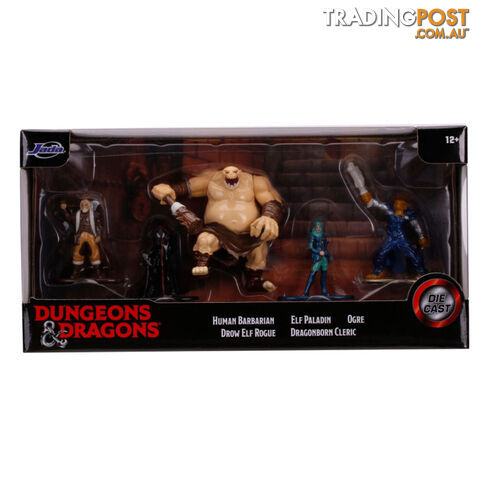 Dungeons & Dragons: Metal Die Cast Figure Medium Pack B - Jada Toys - Merch Collectible Figures GTIN/EAN/UPC: 801310316931