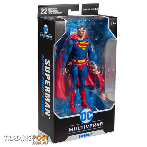 McFarlane Toys Superman Action Comics #1000 7 Inch Action Figure - McFarlane Toys - Merch Collectible Figures GTIN/EAN/UPC: 787926150025 - photo 5 of 5
