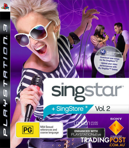 SingStar Volume 2 [Pre-Owned] (PS3) - Sony Interactive Entertainment - Retro P/O PS3 Software GTIN/EAN/UPC: 711719967453