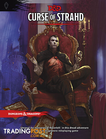 Dungeons & Dragons: Curse of Strahd Adventure - Wizards of the Coast B65170000 - Tabletop Role Playing Game GTIN/EAN/UPC: 9780786965984