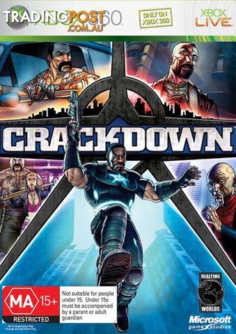 Crackdown [Pre-Owned] (Xbox 360) - Microsoft Studios - P/O Xbox 360 Software...