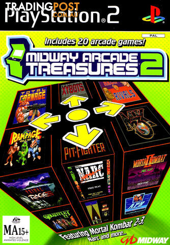 Midway Arcade Treasures 2 [Pre-Owned] (PS2) - Midway Games - Retro PS2 Software GTIN/EAN/UPC: 5037930072055