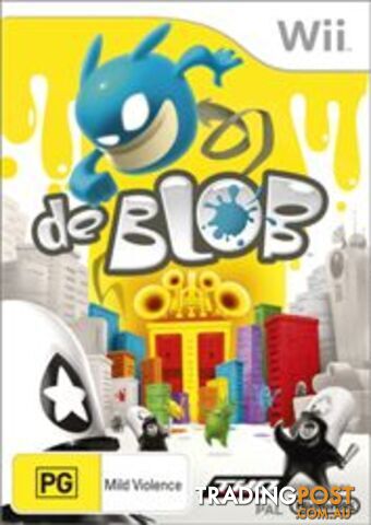 de Blob [Pre-Owned] (Wii) - THQ - P/O Wii Software GTIN/EAN/UPC: 4005209108485