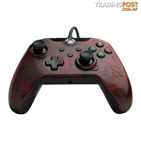 PDP Wired Gaming Controller for Xbox Series X|S (Crimson Red) - PDP - Xbox Series X Accessory GTIN/EAN/UPC: 708056067700 - photo 2 of 7
