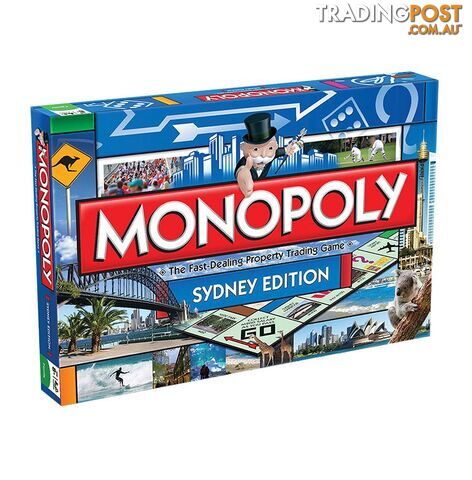 Monopoly: Sydney Edition Board Game - Hasbro Gaming 103087-3 - Tabletop Board...
