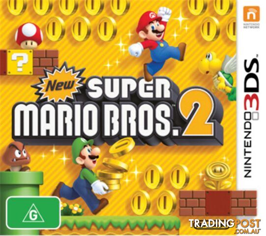 New Super Mario Bros. 2 [Pre-Owned] (3DS) - Nintendo - P/O 2DS/3DS Software GTIN/EAN/UPC: 018113993225