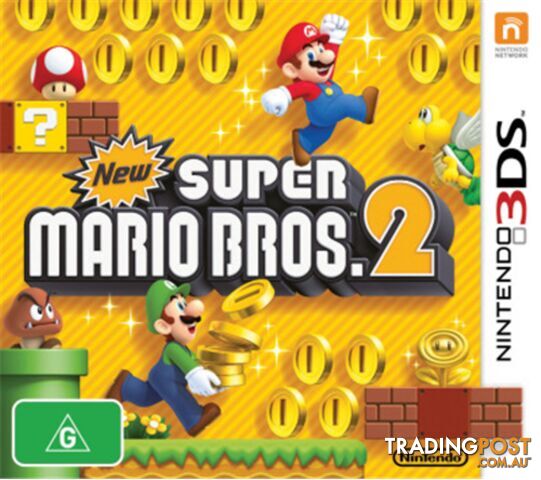 New Super Mario Bros. 2 [Pre-Owned] (3DS) - Nintendo - P/O 2DS/3DS Software GTIN/EAN/UPC: 018113993225