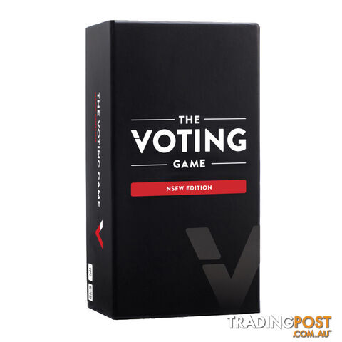 The Voting Game NSFW Edition Party Game - Player Ten Games LLC - Tabletop Card Game GTIN/EAN/UPC: 856732007080