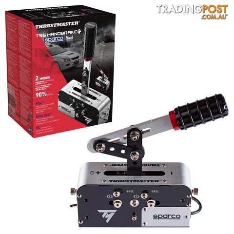 Thrustmaster TSS Handbrake + & Sequential Shifter Sparco Mod - Thrustmaster - Racing Simulation GTIN/EAN/UPC: 3362934001797