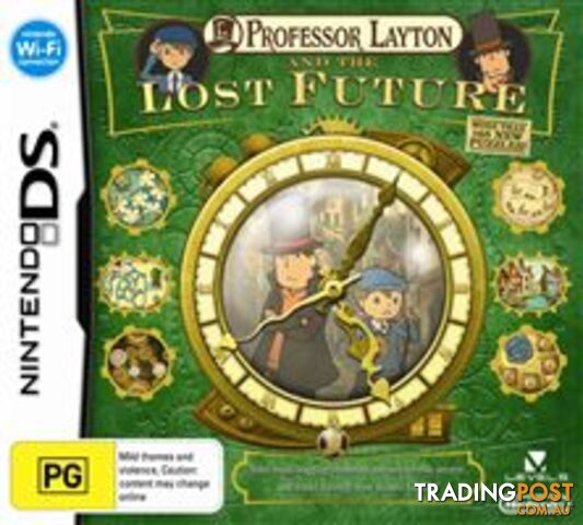 Professor Layton & The Lost Future [Pre-Owned] (DS) - Koei Tecmo,Nintendo - P/O DS Software GTIN/EAN/UPC: 045496741075