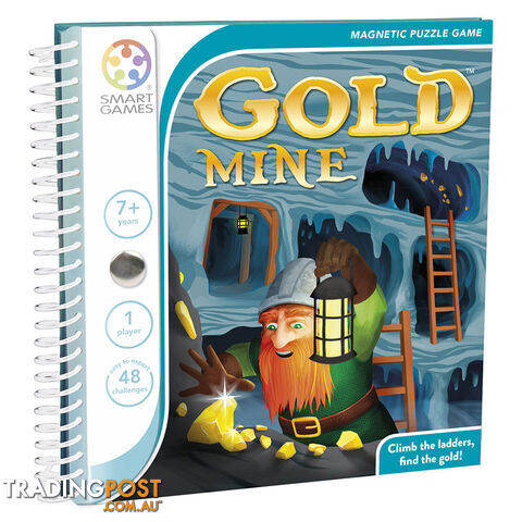 Smart Games Goldmine Magnetic Travel Puzzle Game - Smart Games - Toys Games & Puzzles GTIN/EAN/UPC: 5414301521198