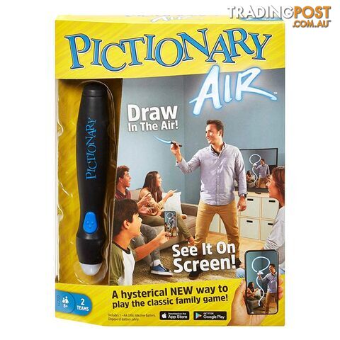 Pictionary Air Board Game - Mattel Games - Tabletop Board Game GTIN/EAN/UPC: 887961810530