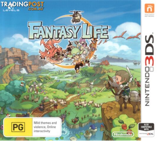 Fantasy Life [Pre-Owned] (3DS) - Nintendo - P/O 2DS/3DS Software GTIN/EAN/UPC: 9318113993517