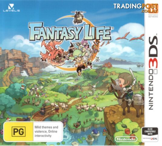Fantasy Life [Pre-Owned] (3DS) - Nintendo - P/O 2DS/3DS Software GTIN/EAN/UPC: 9318113993517