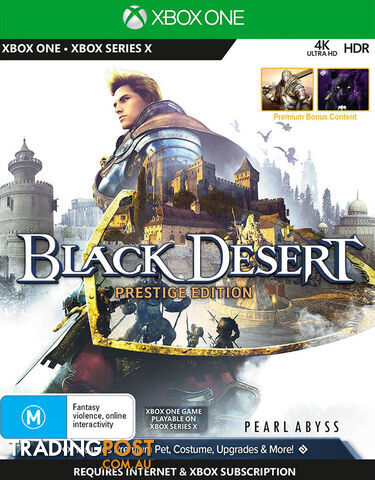 Black Desert Prestige Edition (Xbox Series X, Xbox One) - Pearl Abyss - Xbox One Software GTIN/EAN/UPC: 4020628708405