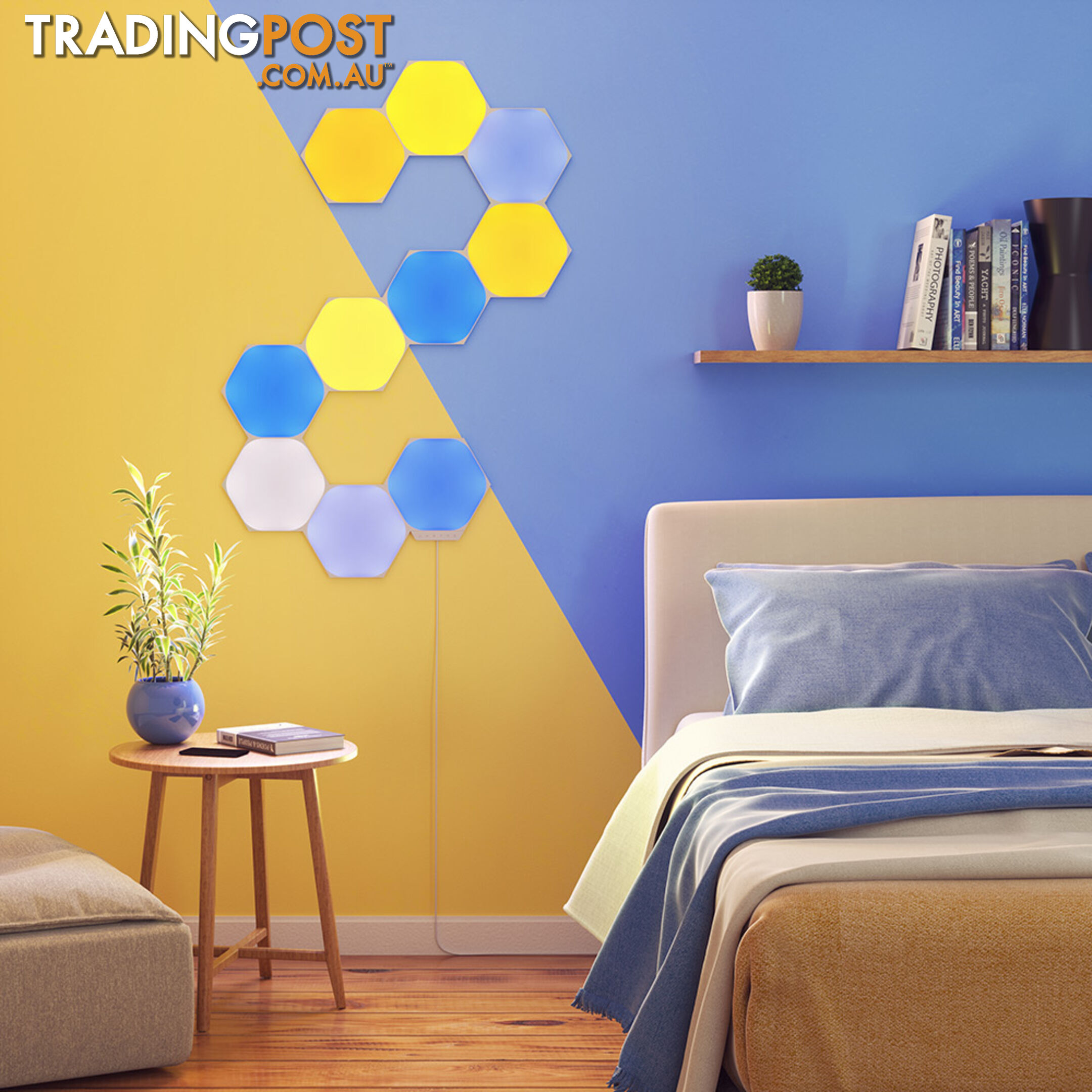 Nanoleaf Shapes Hexagons 9 Panel Starter Kit - Nanoleaf - Merch Decor and Lifestyle GTIN/EAN/UPC: 840102700688