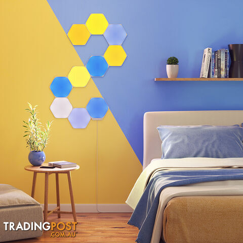 Nanoleaf Shapes Hexagons 9 Panel Starter Kit - Nanoleaf - Merch Decor and Lifestyle GTIN/EAN/UPC: 840102700688