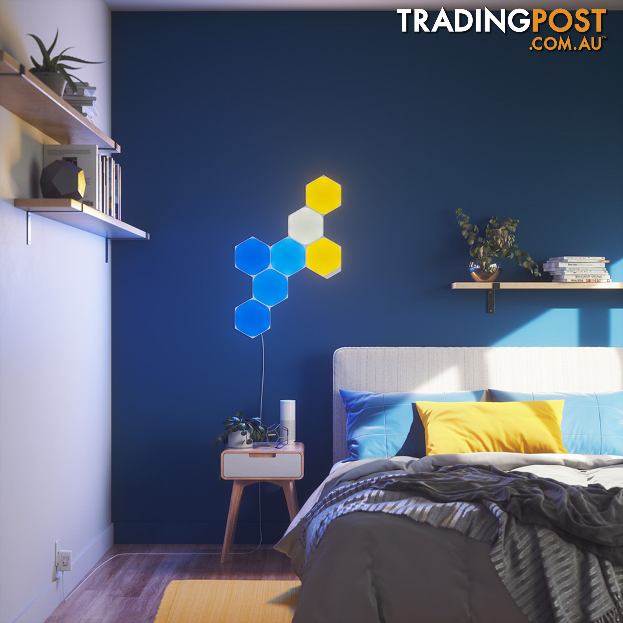 Nanoleaf Shapes Hexagons 9 Panel Starter Kit - Nanoleaf - Merch Decor and Lifestyle GTIN/EAN/UPC: 840102700688