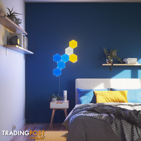 Nanoleaf Shapes Hexagons 9 Panel Starter Kit - Nanoleaf - Merch Decor and Lifestyle GTIN/EAN/UPC: 840102700688