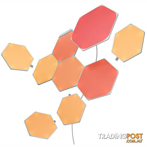 Nanoleaf Shapes Hexagons 9 Panel Starter Kit - Nanoleaf - Merch Decor and Lifestyle GTIN/EAN/UPC: 840102700688