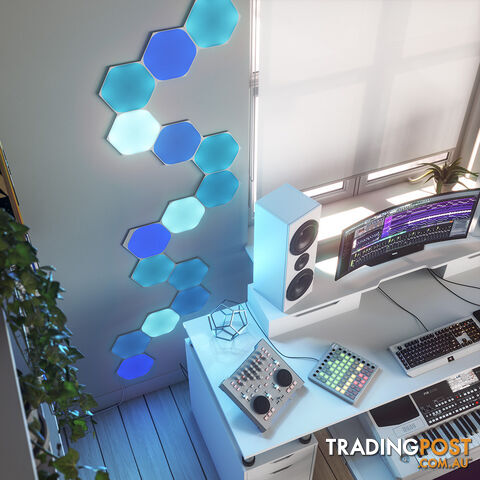 Nanoleaf Shapes Hexagons 9 Panel Starter Kit - Nanoleaf - Merch Decor and Lifestyle GTIN/EAN/UPC: 840102700688