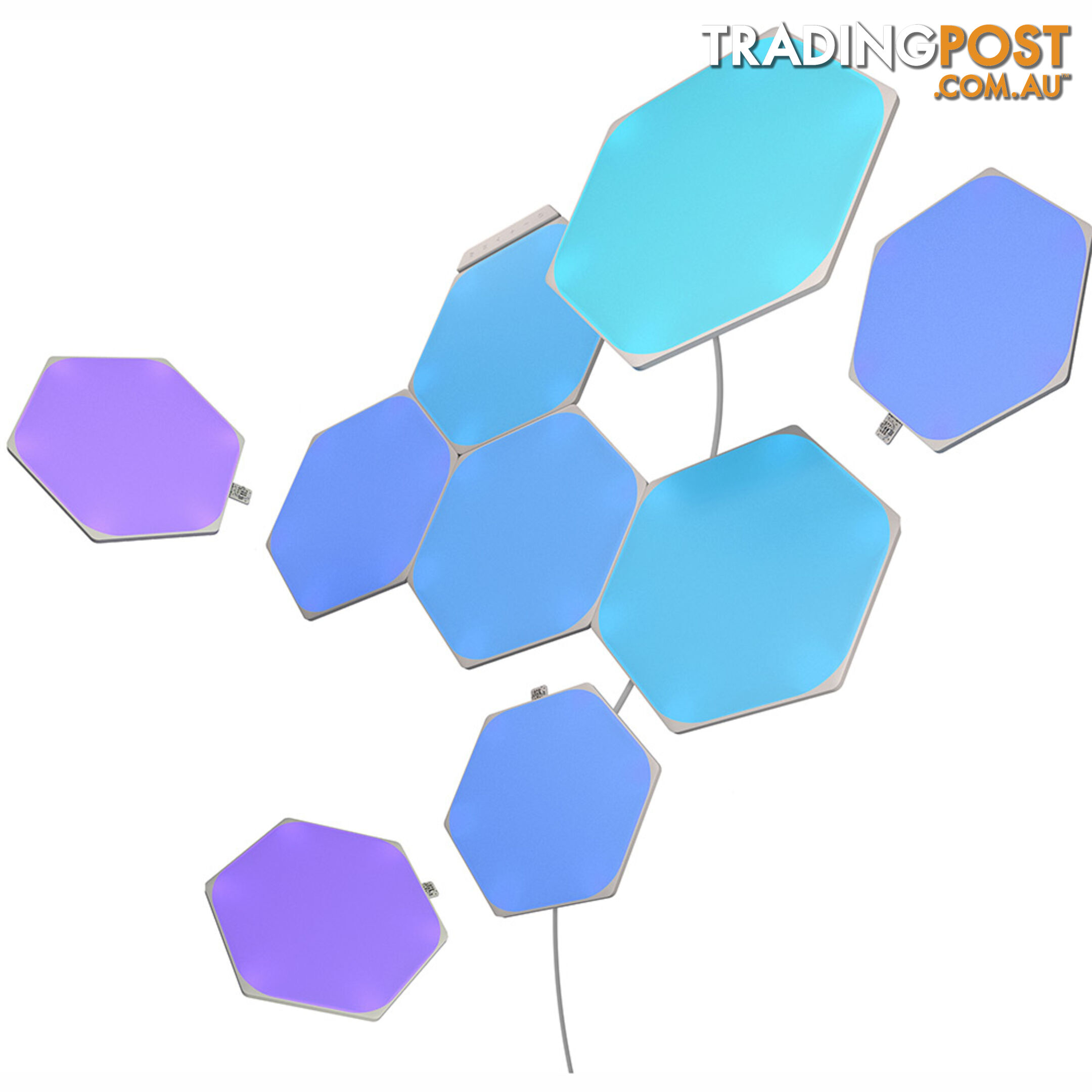 Nanoleaf Shapes Hexagons 9 Panel Starter Kit - Nanoleaf - Merch Decor and Lifestyle GTIN/EAN/UPC: 840102700688