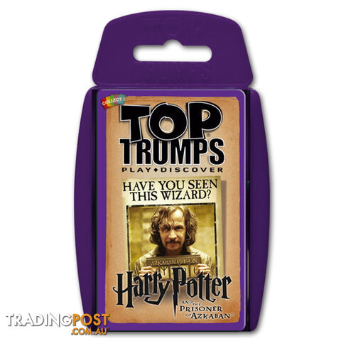 Top Trumps: Harry Potter and the Prisoner of Azkaban - Winning Moves WM002930 - Tabletop Card Game GTIN/EAN/UPC: 5053410002930