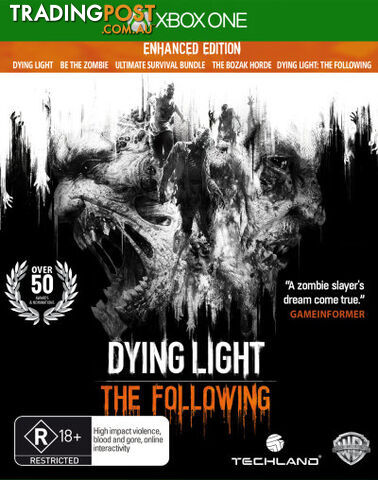 Dying Light: The Following Enhanced Edition [Pre-Owned] (Xbox One) - P/O Xbox One Software GTIN/EAN/UPC: 9325336201824
