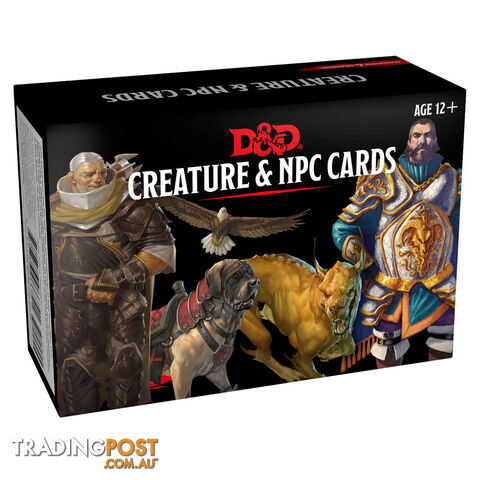 Dungeons & Dragons Creature & NPC Cards - Gale Force Nine - Tabletop Role Playing Game GTIN/EAN/UPC: 9780786966943