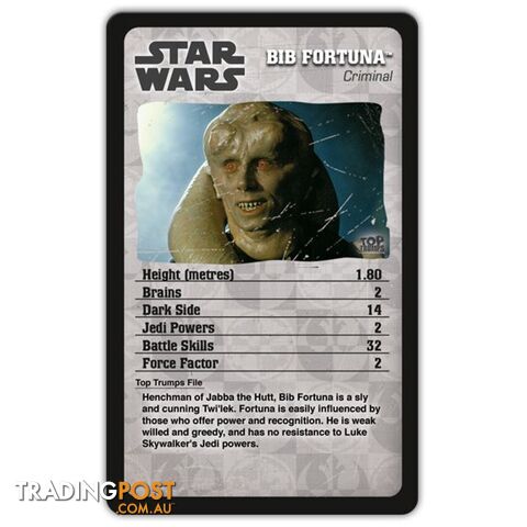 Top Trumps: Star Wars Episodes IV - VI - Winning Moves - Tabletop Card Game GTIN/EAN/UPC: 5053410002879 - photo 4 of 4