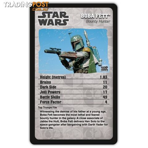 Top Trumps: Star Wars Episodes IV - VI - Winning Moves - Tabletop Card Game GTIN/EAN/UPC: 5053410002879 - photo 3 of 4