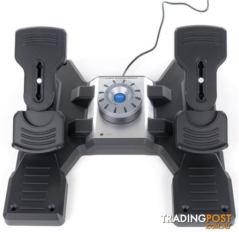 Logitech Pro Flight Yoke with Throttle Quadrant and Pro Flight Pedals - Logitech - Flight Simulation GTIN/EAN/UPC: 097855127884 - photo 3 of 5
