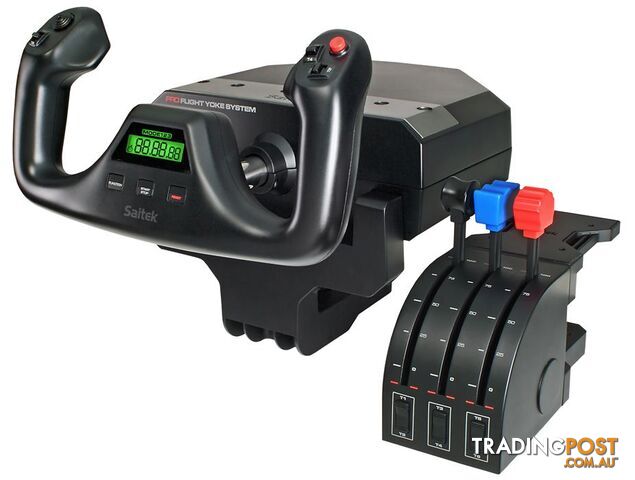 Logitech Pro Flight Yoke with Throttle Quadrant and Pro Flight Pedals - Logitech - Flight Simulation GTIN/EAN/UPC: 097855127884 - photo 4 of 5