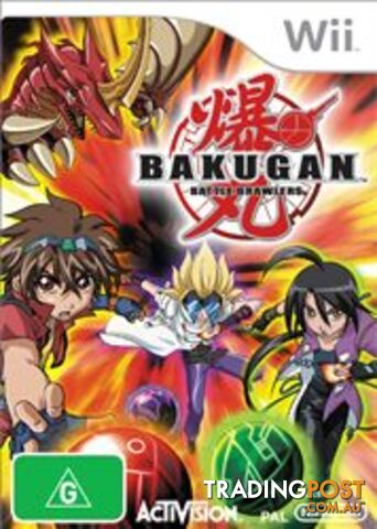 Bakugan Battle Brawlers [Pre-Owned] (Wii) - Activision - P/O Wii Software GTIN/EAN/UPC: 5030917077043