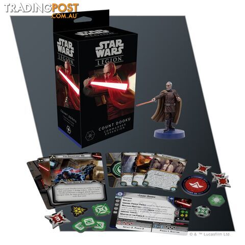 Star Wars: Legion Count Dooku Commander Expansion - Fantasy Flight Games - Tabletop Miniatures GTIN/EAN/UPC: 841333109219 - photo 2 of 2