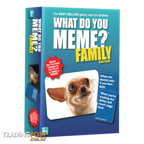 What Do You Meme Family Edition Board Game - What Do You Meme LLC - Tabletop...