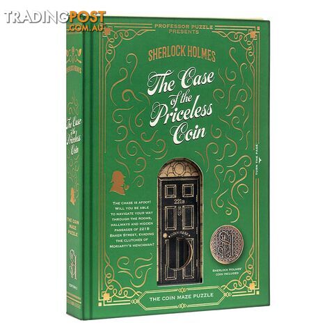 Sherlock Holmes & The Case of the Priceless Coin Puzzle Game - Professor Puzzle - Tabletop Board Game GTIN/EAN/UPC: 5060506538945