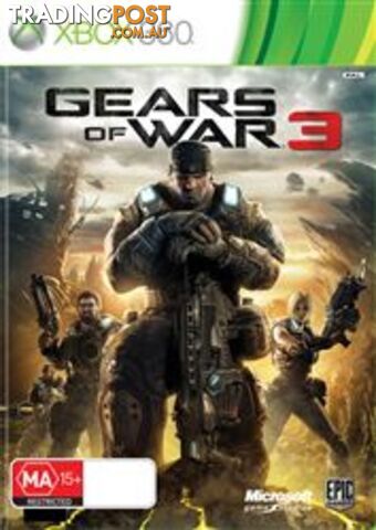 Gears of War 3 [Pre-Owned] (Xbox 360) - Microsoft Studios - P/O Xbox 360 Software GTIN/EAN/UPC: 885370212846