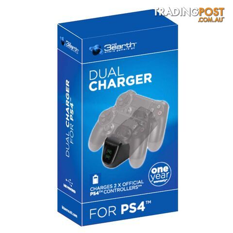 3rd Earth Dual Charging Stand for PS4 - 3rd Earth - PS4 Accessory GTIN/EAN/UPC: 784672321501