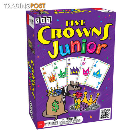 Five Crowns Junior Card Game - Set Enterprises SET4300 - Tabletop Card Game GTIN/EAN/UPC: 736396043009