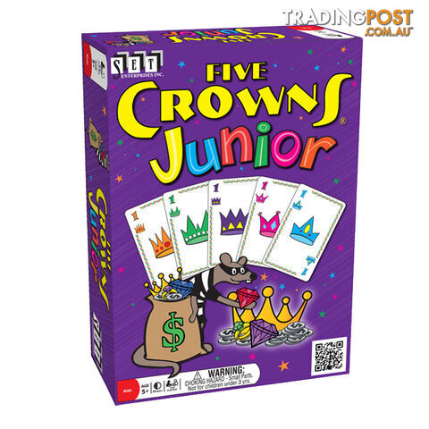 Five Crowns Junior Card Game - Set Enterprises SET4300 - Tabletop Card Game GTIN/EAN/UPC: 736396043009