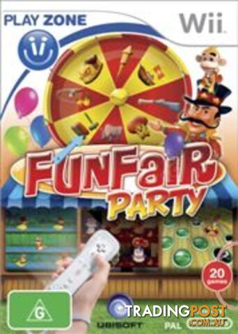 Play Zone Fun Fair Party [Pre-Owned] (Wii) - Ubisoft - P/O Wii Software...