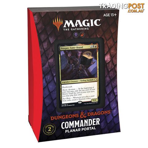 Magic the Gathering Adventures in the Forgotten Realms Plannar Portal Commander Deck - Wizards of the Coast - Tabletop Trading Cards