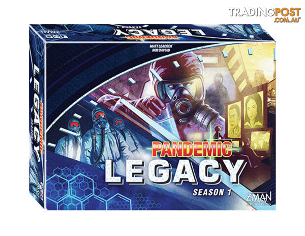 Pandemic Legacy: Season 1 Blue Edition Board Game - Z-Man Games BGPLBE - Tabletop Board Game GTIN/EAN/UPC: 681706711706
