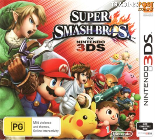 Super Smash Bros. for Nintendo 3DS (3DS) - Nintendo - 2DS/3DS Software GTIN/EAN/UPC: 9318113993524