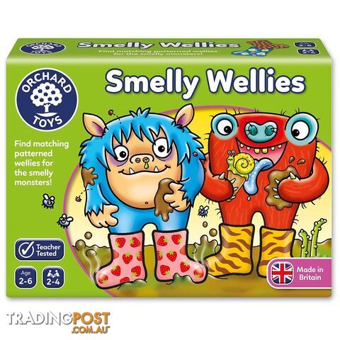 Orchard Toys Smelly Wellies Puzzle Game - Orchard Toys - Tabletop Board Game GTIN/EAN/UPC: 5011863102300