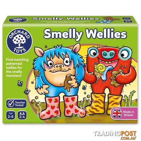 Orchard Toys Smelly Wellies Puzzle Game - Orchard Toys - Tabletop Board Game GTIN/EAN/UPC: 5011863102300