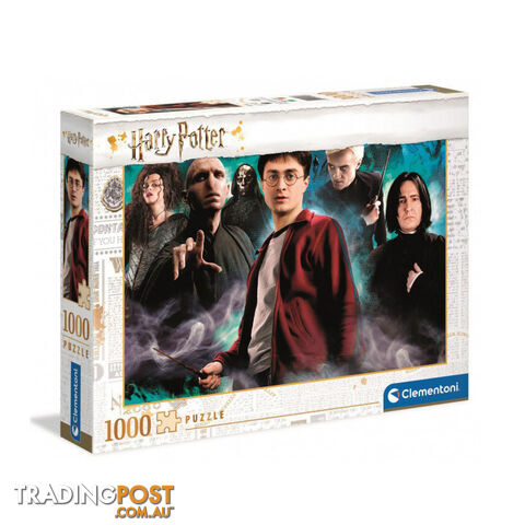 Clementoni Harry Potter Characters 1000 Piece Jigsaw Puzzle - Clementoni - Tabletop Jigsaw Puzzle GTIN/EAN/UPC: 8005125395866